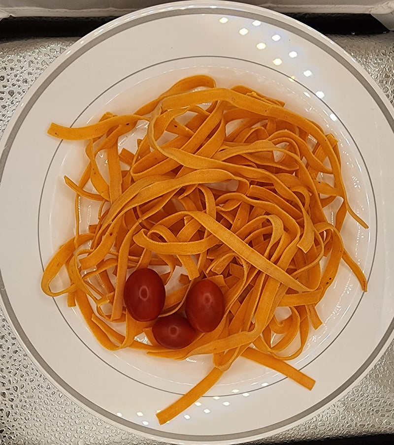 Roasted Red Pepper Tagliatelle